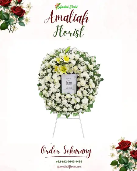 Krans Bunga Duka Wates Wetan